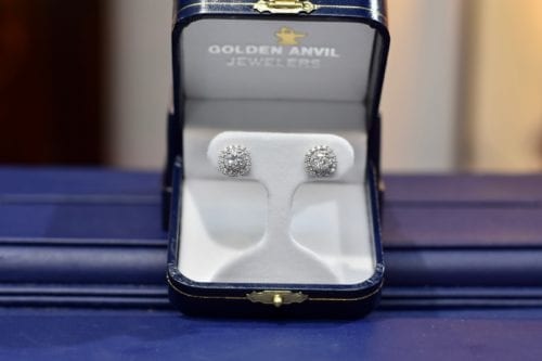 earrings in a box